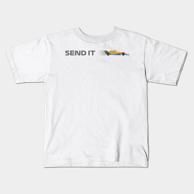 F1 - Send it Kids T-Shirt by jurgen